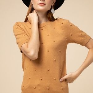 Textured Dot Sweater